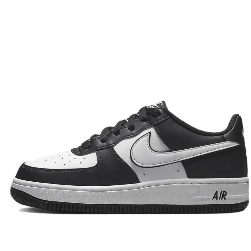 Nike Com Ble, tênis infantis simples, antiderrapante, resistente ao desgaste, leve, com absorção de choque, cano baixo, preto e branco, adolescente