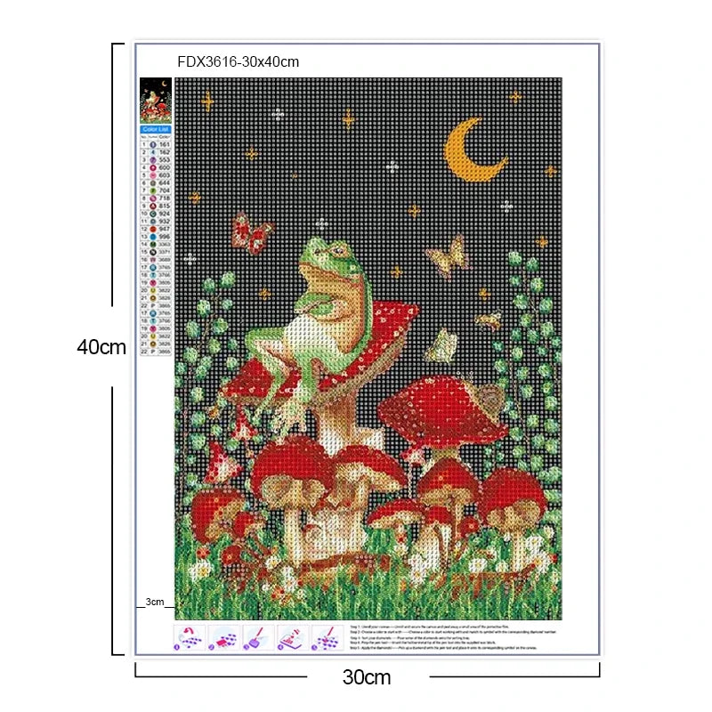 5D Diamond Painting Kits for Adults, Full Round Diamond Art Butterfly, Very Suitable for Beginners and Gifts for Wall Home Decor
