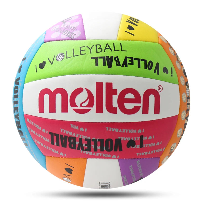 Molten Volleyball Balls Standard Size 5 Soft Touch PU High Quality Indoor Outdoor Sports Competition Training Match Voleibol