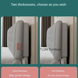 Backrest Soft Bag Bed Headboards for Hotel Headboards American Flannel Cloth Skin-Friendly Light Luxury Household Bed Headboards