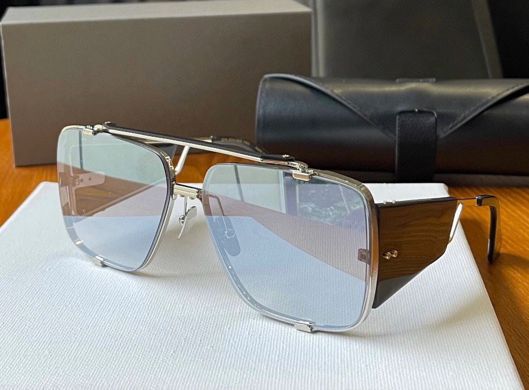ADITA SOULINER TWO size 56-18 Top High Quality Sunglasses for Men Titanium Style Fashion Design Sunglasses for Women With Box