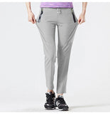 LNGXO Women Men Camping Pants Climbing Trekking Outdoor Sports Thin Pants Unisex Summer Quick Dry 4-Way Stretch Hiking Trousers