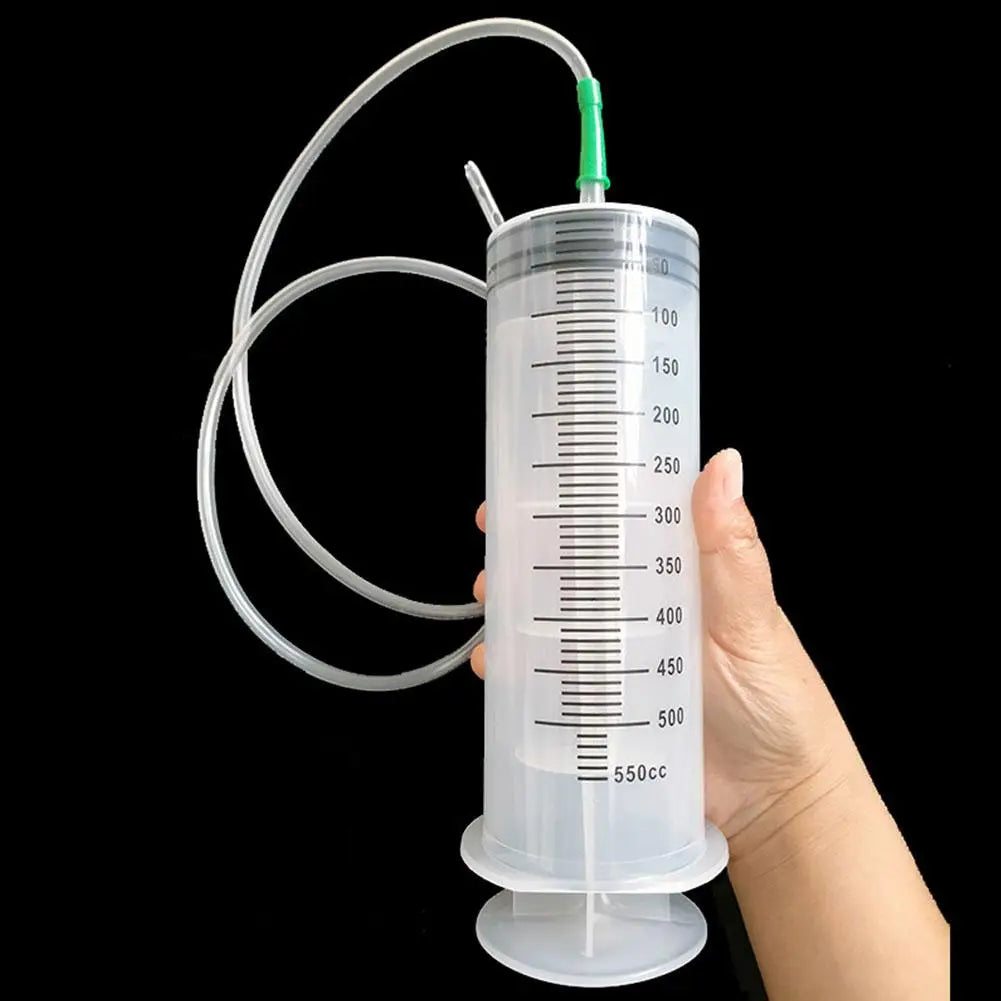 100ml-500ml Reusable Tube For Pet Feeding Syringe With Scale Glue Water Oil Application Large Pump Measuring Enema Glue Filling