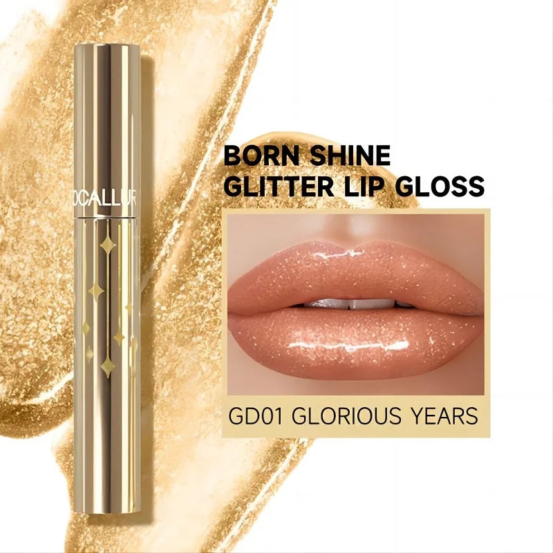 Brillo labial FOCALLURE con brillo, resistente al agua, de larga duración, hidratante, líquido, superficie de espejo, maquillaje de labios, cosméticos.