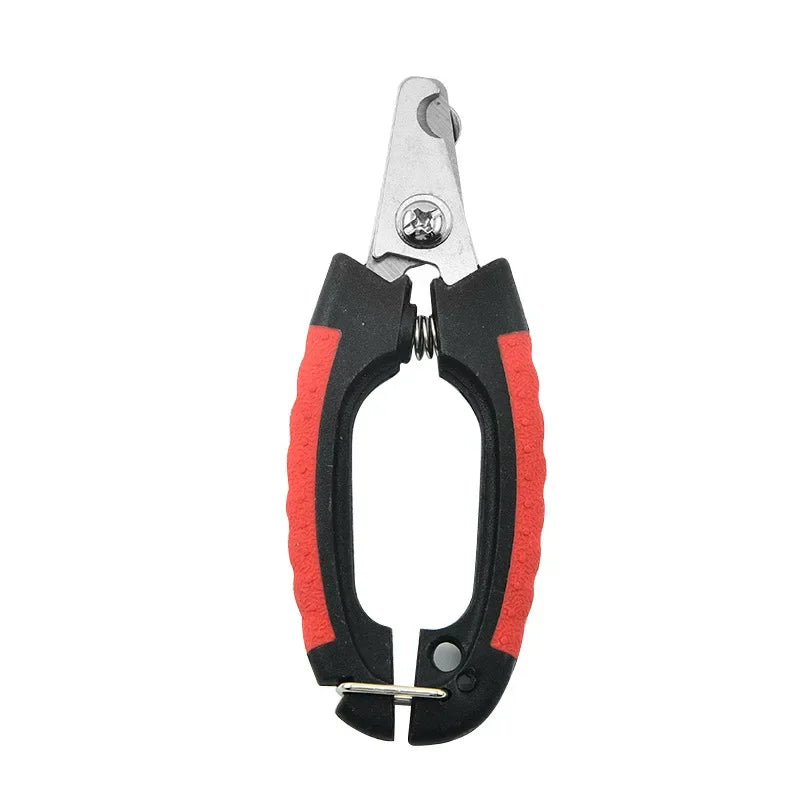 Cortaúñas profesional para perros y gatos, tijeras de aseo de acero inoxidable, productos para mascotas.