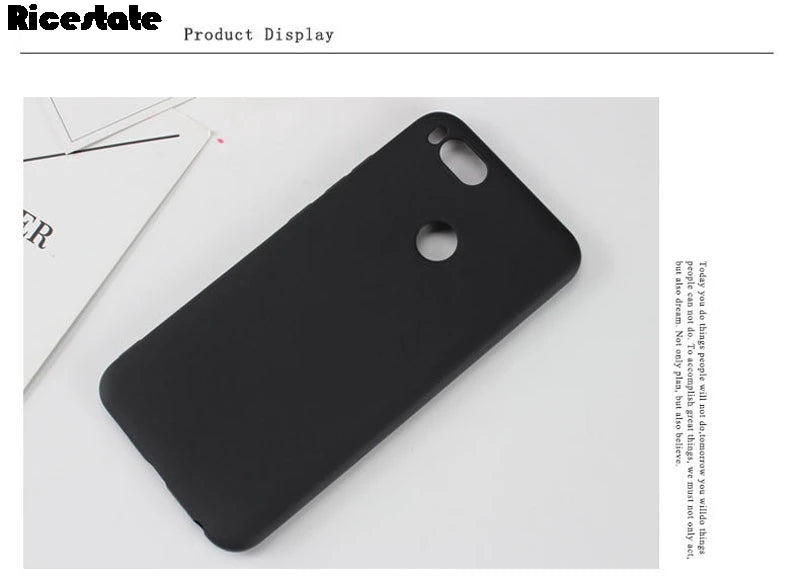 For Xiaomi Mi A1 Casess Frosted Matte Soft TPU Silicone Case Xiaomi Mi5X MiA1 Phone Protective Case