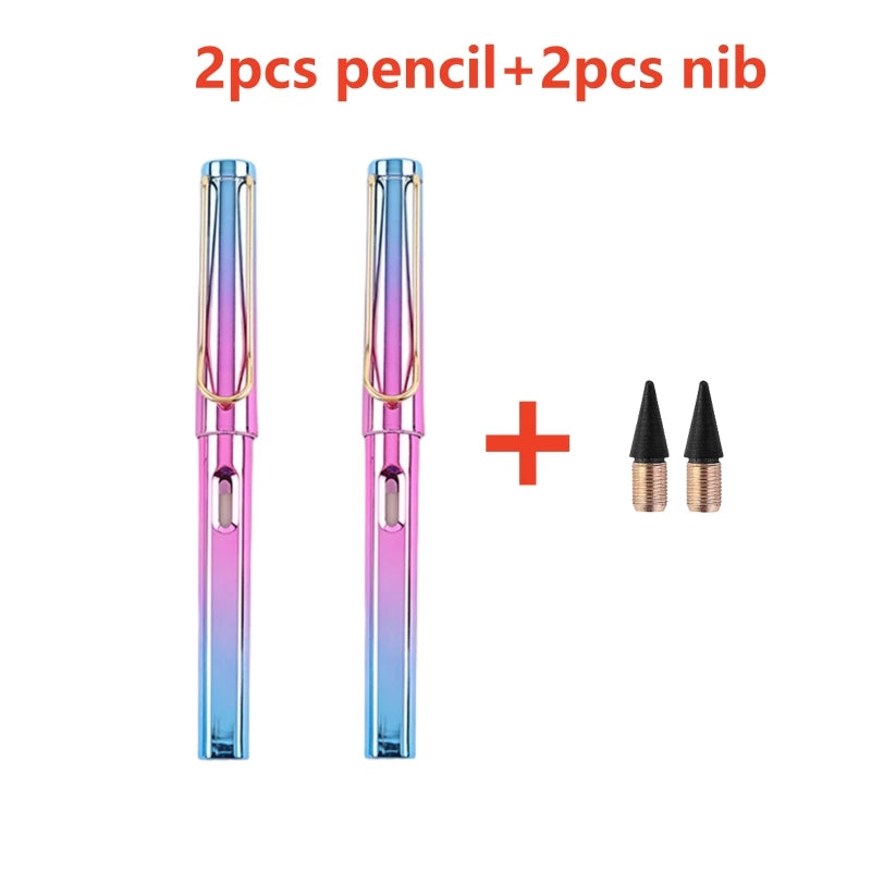 Unlimited Writing Pencil Infinity Pencils Eternity No Sharpening without Ink Kawaii Unlimited Pen Art Supplies School Stationery