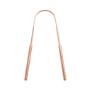 1/2/4 Pcs Reusable Stainless Steel Useful Tongue Scraper Cleaner Fresh Breath Cleaning Coated Tongue Oral Hygiene Care Tools