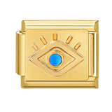 FUNIQUE-Aço Inoxidável Ouro Charme Links, Borboleta, Café, Vela, Barco, Italiano, Fits 9 milímetros Pulseira, Fazer Jóias, DIY