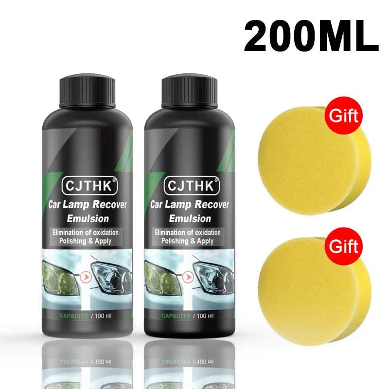 Kits De Polimento De Restauração De Faróis De Carro, Reparação De Faróis, Polidor De Luz, Pasta De Limpeza, Agente De Remodelação De Tinta
