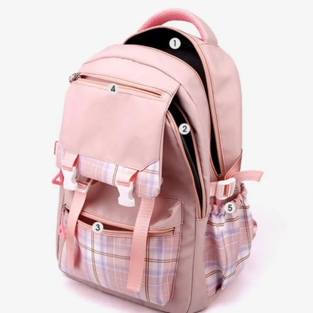 School Backpack Barbie the movie Child School Bags Girls Daypack Kids Adolescent Bags Kawaii Waterproof Large Capacity Backpack