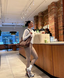 CSB Fitness High-Waist Yoga Pants - Freedom Series - Stretchy Tight High-Waisted Tush-Up Shark Pants