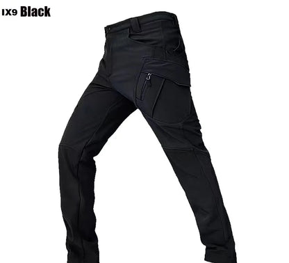 Men's City Gargo Winter Tactical SharkSkin Jackets Hiking Pants Fishing Climbing Trekking Casual Hunting Camping Trousers M-5XL