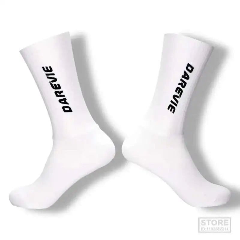 High DAREVIE Cycling Socks Aero Speed Sock Pro Sports For Men Anti-slip Breathable Athletic Moisture Control