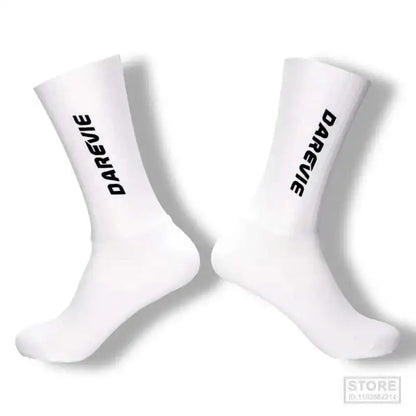 High DAREVIE Cycling Socks Aero Speed Sock Pro Sports For Men Anti-slip Breathable Athletic Moisture Control