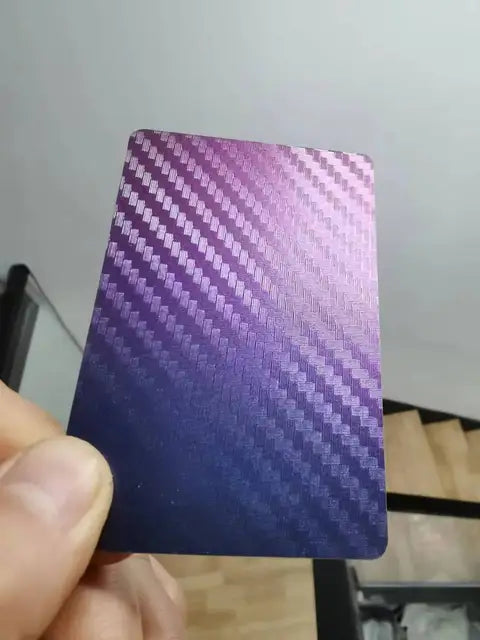 NFC Carbon Fiber Smart Card, NFC Business Card, Leitura rápida Ntag 215, Cartão NFC em branco, Cartão de visita digital, Partilha social, 1 peça