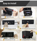 LED Wall Lamp Outdoor Waterproof IP65 Interior Wall Light Porch Garden Lights Living Room Street Corridor Stairs Lighting 24W