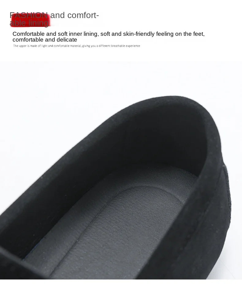 New Men's Loafers, Lightweight and Breathable Casual Shoes, Mens Flat Driving Shoes, Soft Sole Slip-on Business Shoes, Moccasins