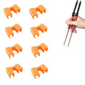5/6/8PCS Reusable Chopstick Helpers Training Chinese Chopstick Holder For Children Beginner Trainers Learner Kitchen Tableware