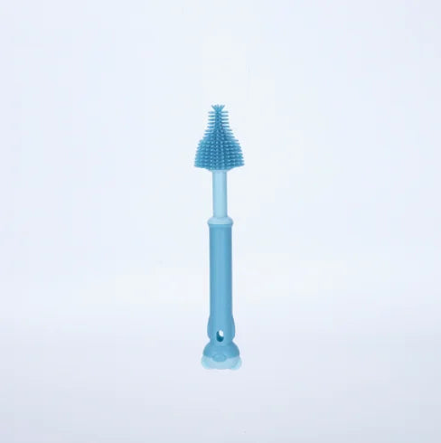 Silicone Bottle Cleaning Brush Baby Pacifier Straw Scrubber Small Brush 360 Degree Glass Cup Washing Kitchen Cleaning Tool Set
