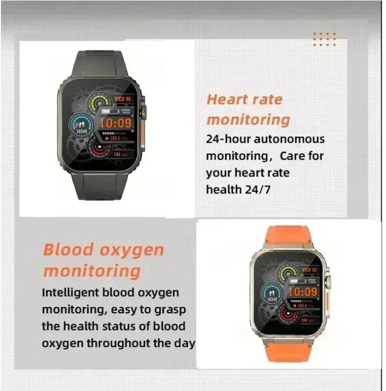 CDS9 5G Smartwatch: Android Smartwatch | 2.2" AMOLED HD | 180° Rotating Camera | 4G & GPS