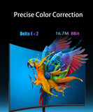27 Inch Curved Monitor 75Hz 2ms Desktop PC LCD FHD Computer Display Gaming IPS Panel Screen LED 1080P Desktop Display