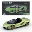 TSC 1/64 Lamborghini Lightning Convertible Edition Car Alloy Motor Vehicle Diecast Metal Model Kids Xmas Gift Toys for Boys