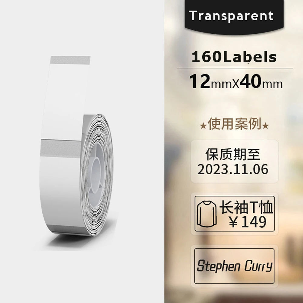 Phomemo D30 Q30/31 Mini Label Printer Paper Printing Label Waterproof Oilproof Scratch-Resistant Price Label Laser Sticker