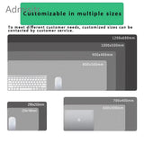 XXL Desk Mat Black And White Strata Liquid Mousepad Large Abstract Mouse Pad Gaming Deskmat With Lockedge Office Non-slip Carpet