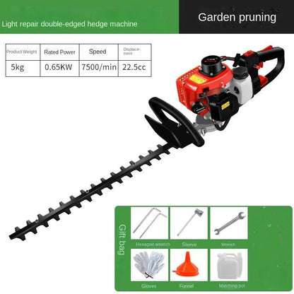 Gasoline Hedge Trimmer Tea Tree Landscaping Pruning Thick Branches And Then Trimming Hedge Shears Кусторез Аккумуляторный Garden