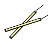 2X Slim LED Bar 17cm LED Light Bar Work Light Waterproof For Driving Offroad Boat Car Tractor Truck 10-12v COB
