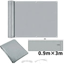 Waterproof Privacy Fence Screen Fence Covering Privacy with Grommets UV Protection Fencing Shade Cover for Outdoor Yard Backyard