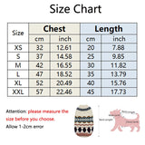 New Dog Black Beige Vintage Sweater for Small Medium Dog Christmas Halloween Day Wear Sweater Pullover
