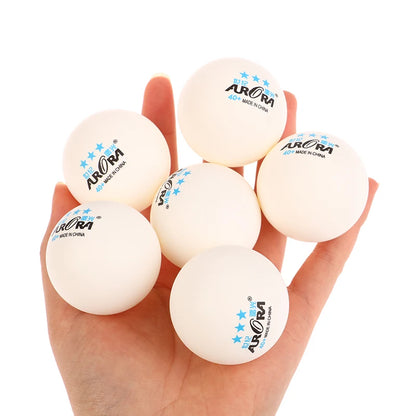 10 pelotas de ping pong de 40 mm, ABS, para entrenamiento de mesa, profesionales, TTF, estándar, para competición.