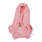 For Labubu Casual Sweatsuit Set Comfy Clothes for Labubu 15/17cm Dolls Featuring Ribbed Hem Details Fashion Doll Accessories