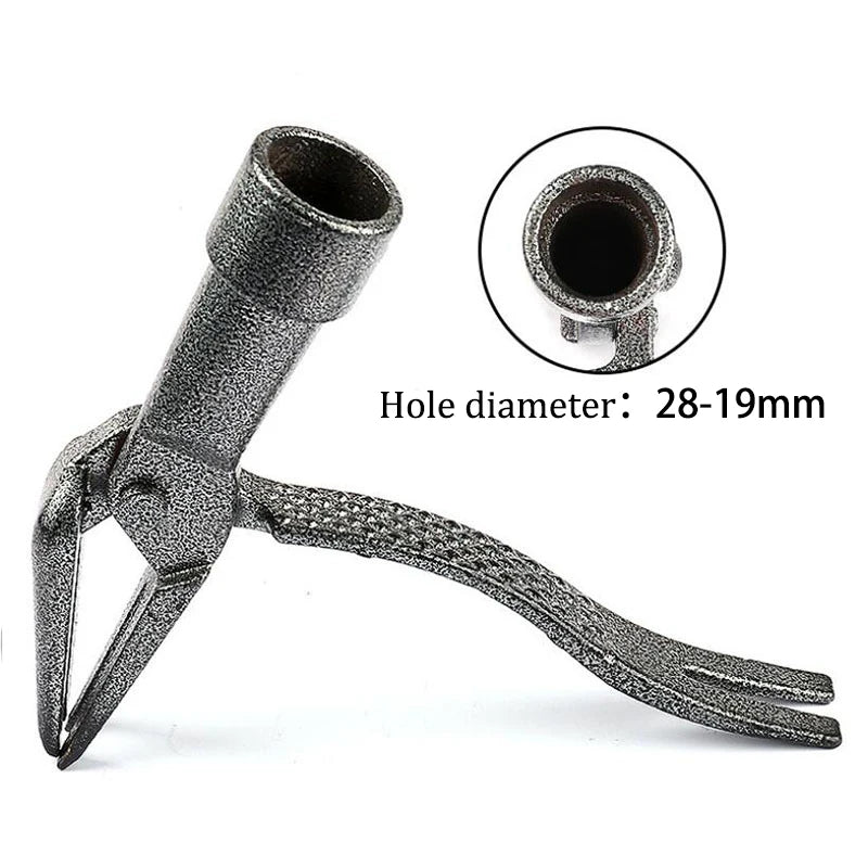 Gardening Tool Iron Weed Puller Tool Claw Weeder Root Remover Outdoor Garden Portable Weed Puller Removable With Foot Pedal