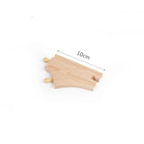 Wooden Train Track Toys Railway Rails Accessories Fit Thomas Train Road Connector Bridge Wood Railway Children Boy Christmas Gift