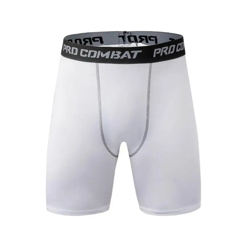 Sports New Men's Bodybuilding Shorts, Fitness Compression Tight Shorts, Sports Men's Muscle Active Elastic Tight Shorts