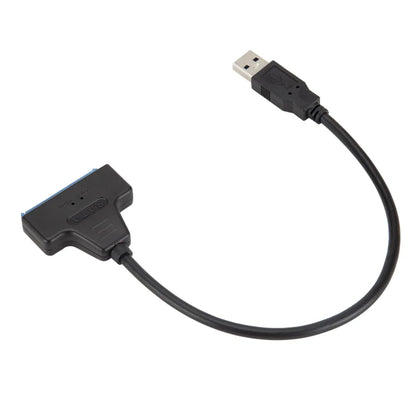 Cable adaptador SATA a USB 3.0 de 22 pines, compatible con discos duros externos HDD/SSD de 2,5 pulgadas, hasta 6 Gbps.