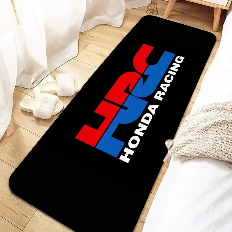 HONDA Motorcycle Carpet Garage Mat Racing Cool Moto Display Motorcycle Display Mat Anti-slip Home Decoration Living Room Rug