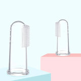 Baby Silicone Finger Cover Deciduous Teeth Brush Baby Deciduous Teeth Brush Training Toothbrush Baby Tongue Coating Cleaning