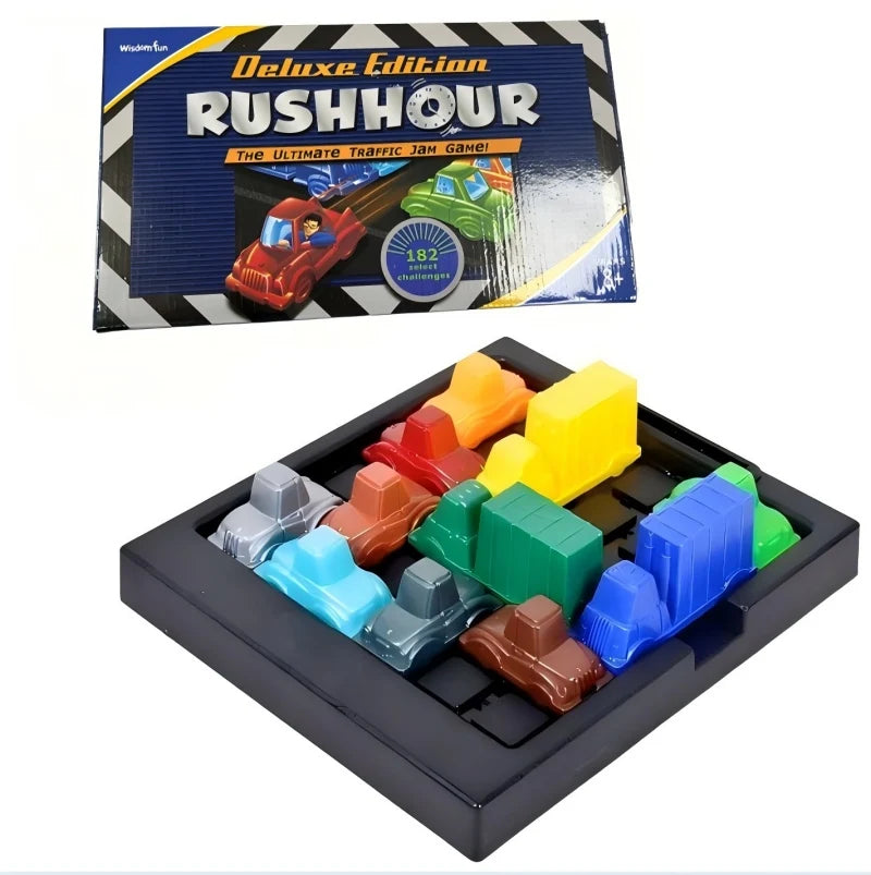 Puzzle Traffic Rush Hour Game Racing Rush Hour Car Interesting Road Logical Reasoning Desktop Game Children's Puzzle Best Toys
