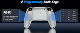 Controller For Playstation 5 PS5/PS5 Pro/Slim/PC Gamepads W/Hall Effect RGB Wireless Game Control Joystick Marco/Turbo Program