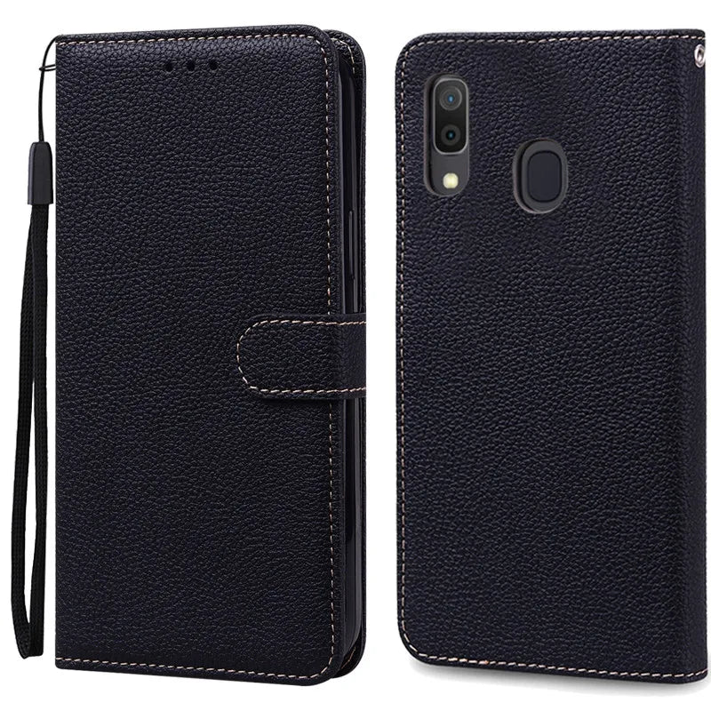 Funda A30 A30s para Samsung Galaxy A30S, funda para Samsung A30, funda A30 A30 A305F, funda de cuero tipo cartera con tapa para Samsung A30s.