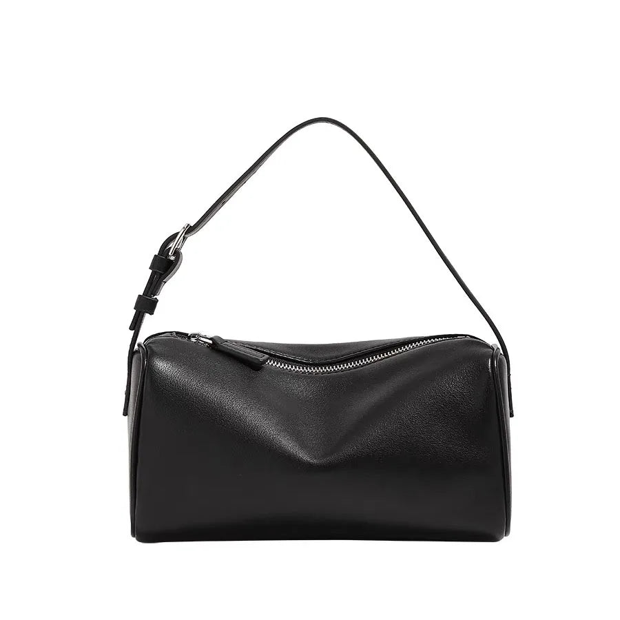 split leather 90s pen bag 2026 new luxury design soft cowhide mini one-shoulder crossbody bag suede fashion ladies handbag