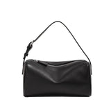 split leather 90s pen bag 2026 new luxury design soft cowhide mini one-shoulder crossbody bag suede fashion ladies handbag