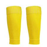 1Pair Football Socks Soccer Accessories Leg Brace Sleeves Breathable Sport Sock Adult Kids Shin Guards Calf Protection Leg Cover