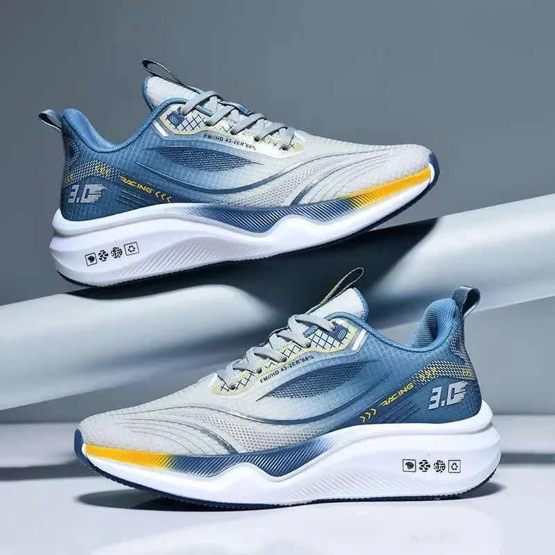 New Running Shoes Summer Tenis Masculino New Fitness Test Middle School Students Bounce Cushioning Sneakers Men's Shoes
