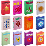 Travel Series Fake Book Decoration Coffee Table Living Room Fashion Fake Book Storage Box Decor Model Room IBIZA CAPRI
