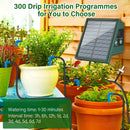 Solar Irrigation System for Garden Balcony Automatic Drip Irrigation System DIY Garden Watering System Drip Hose Irrigation